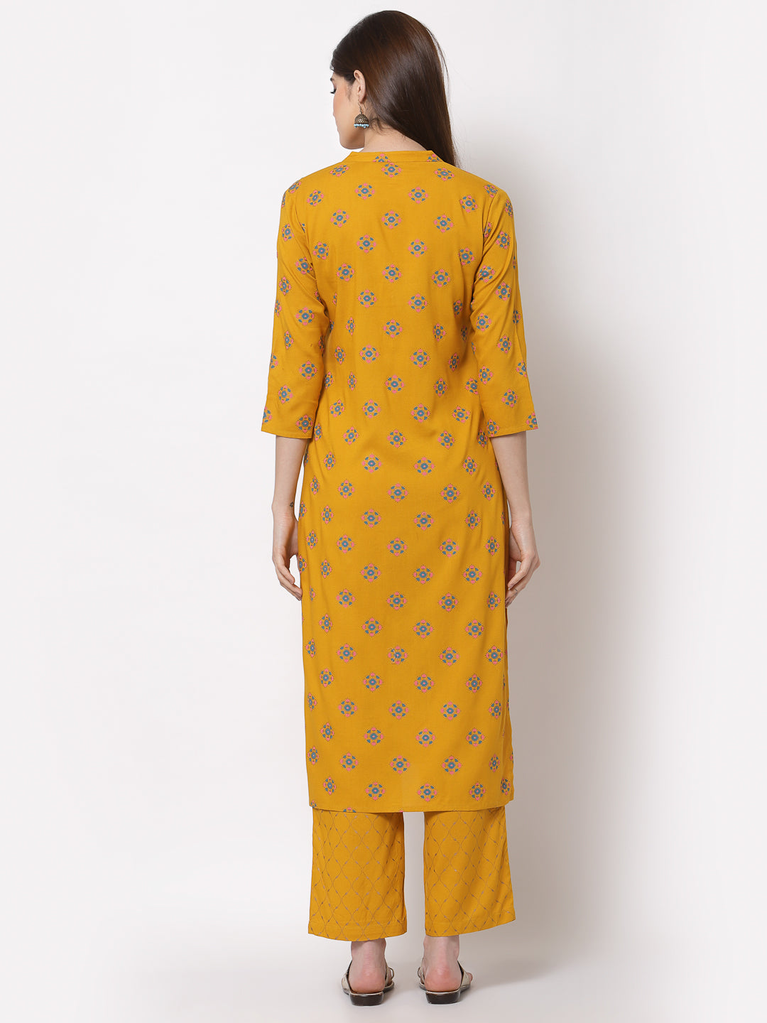 Zayla Printed Straight Kurta Set - Comfort and Style Redefined